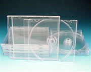 Single Premium CD Jewel Case Clear Tray Unassembled (Case of 200)