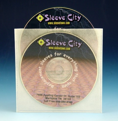 Plastic CD/DVD Sleeves