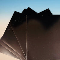 Black Die-Cut LP Jacket (Pack of 10) - CLEARANCE