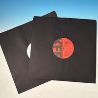 Polylined Paper Record Sleeves - Black SAMPLE