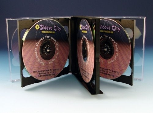 Chubby 6 Pack CD Jewel Case Assembled | Sleeve City