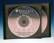 Univenture Double Sided CD/DVD Safety Sleeve (50 Pack)