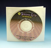 Tamper Resistant CD Pocket All Clear (100 Pack)