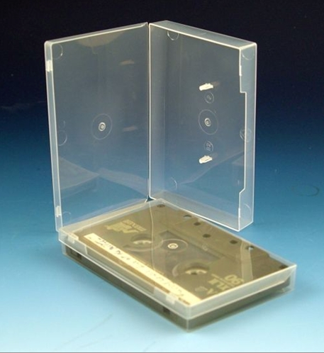 Audio Cassette Case Protector-Clear Polyester