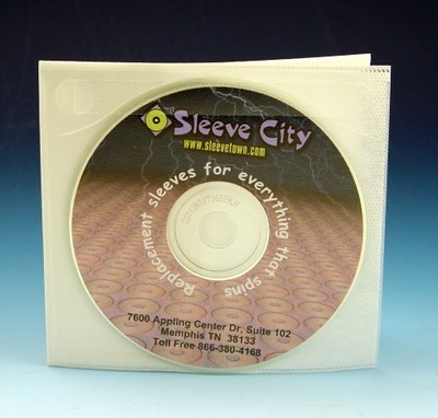Univenture Poly w/Adhesive and Safety Lining CD or DVD SAMPLE