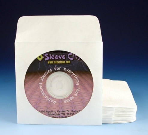 Tyvek Window Sleeve with Flap SAMPLE
