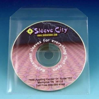 Diskeeper™ Budget Polypro CD Sleeve with Flap SAMPLE