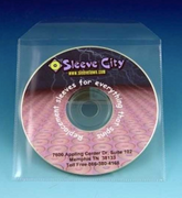 Diskeeper™ Budget Polypro CD Sleeve with Flap SAMPLE