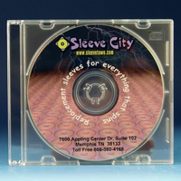 5.2 mm UltraSlim Clear CD Jewel Case SAMPLE