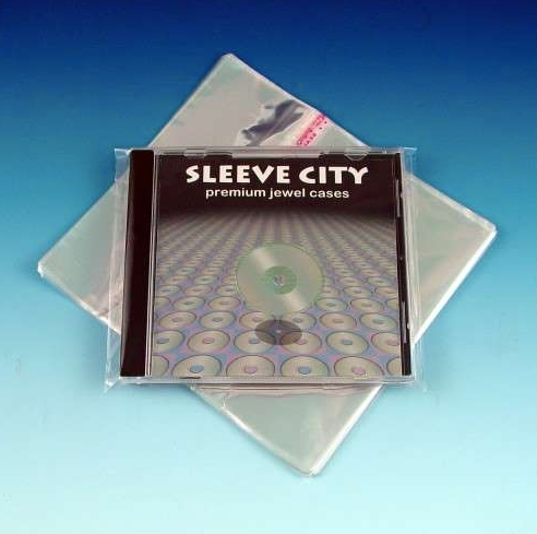 Resealable Mylar Single Jewel Case Outer Sleeve Sample