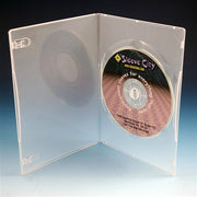 Ultra Thin Single Clear DVD Case with Outer Sleeve (10 Pack)